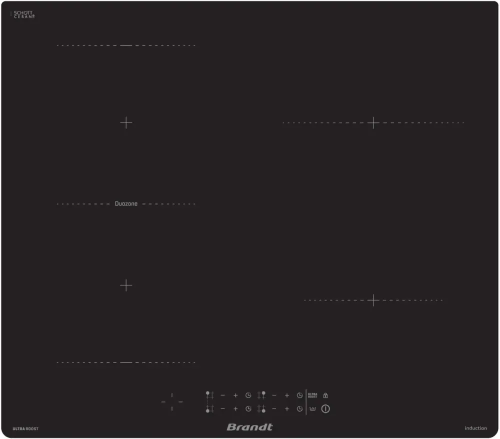 Варочная поверхность Brandt BPI364DPB Киев - изображение 1