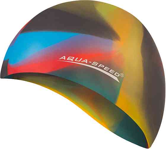Шапочка для плавания Aqua Speed BUNT113 (red) Вишнёвое