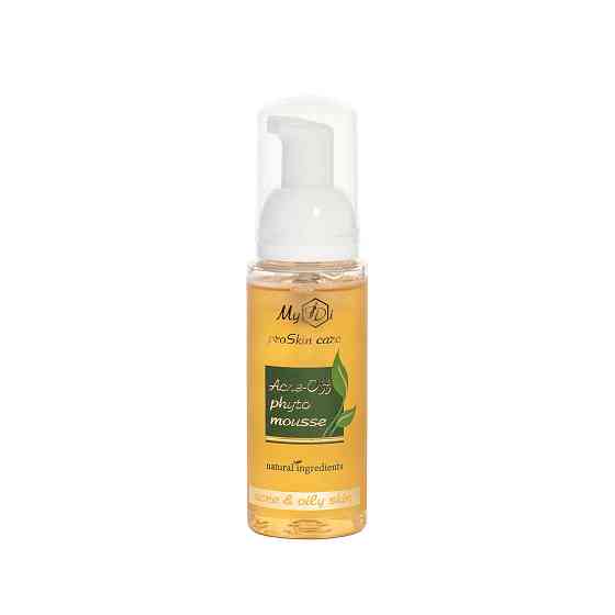 Очищаючий мус для проблемної шкіри Acne-Off phyto mousse (мініатюра) MyIDi 80 мл Вінниця
