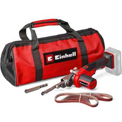 Шлифовальная машина Einhell ленточная TE-BF 18 Li - Solo PX, 18В, 2 насадки 9/13мм, сумка (без АКБ и ЗУ) (4461000) Винница