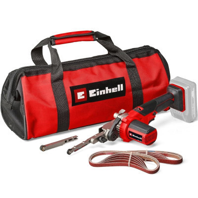 Шлифовальная машина Einhell ленточная TE-BF 18 Li - Solo PX, 18В, 2 насадки 9/13мм, сумка (без АКБ и ЗУ) (4461000) Винница - изображение 1