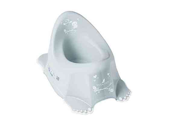 Горшок детский серый Сова без музыки (SO-001-106, grey) ТМ TEGA Киев