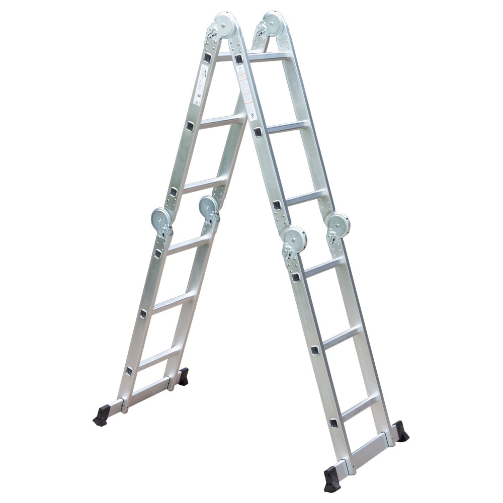 Flora Лестница многоцелевая алюминиевая 4×3 ступеней 3.56м FLORA (5031314) Коломия - фото 4