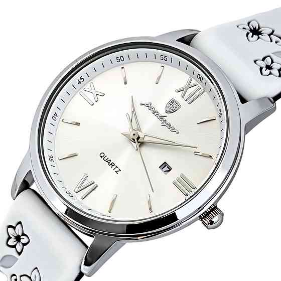 Годинник жіночий наручний Poedagar Passion White Flower (2 ремінці) Київ