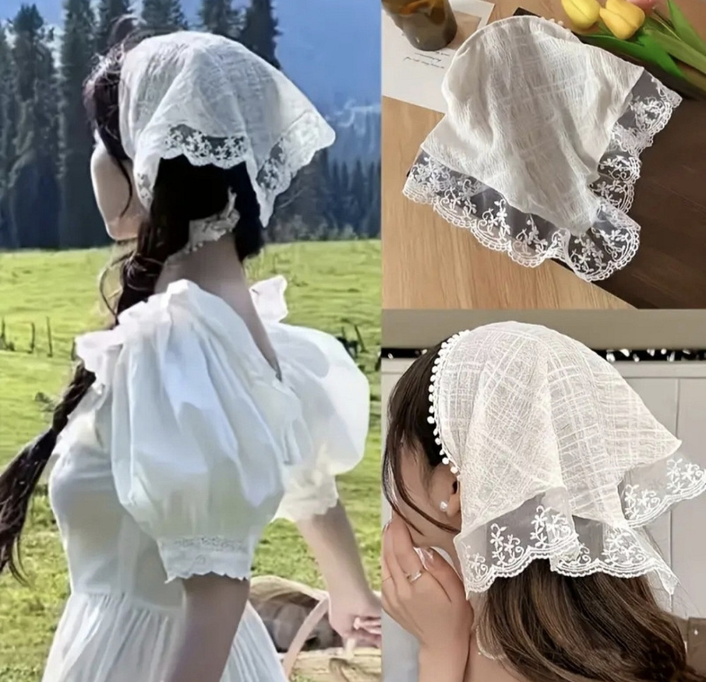 Хустка-обруч для волосся Бежевий Смела - изображение 7