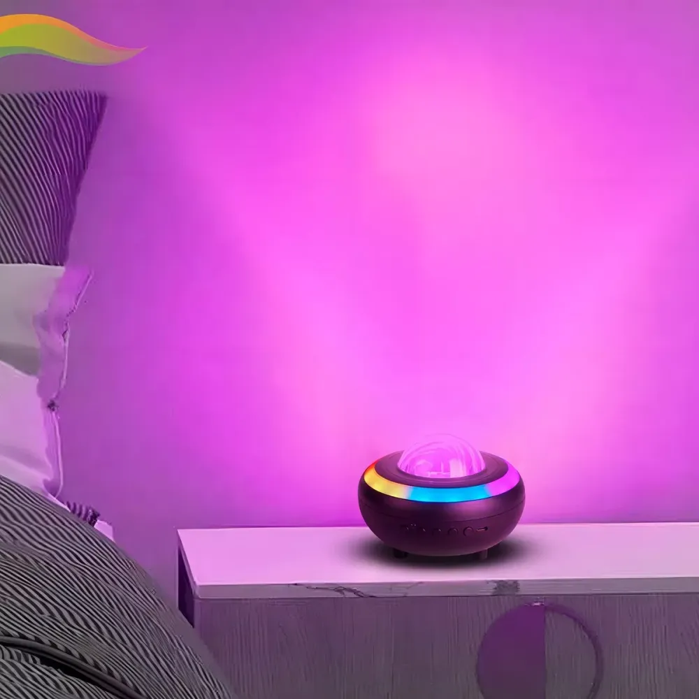 Дитячий нічник-проектор Seklin Galaxy Stars Bluetooth, RGB, музична колонка, пульт ДК, акумуляторний, зоряне небо Київ - фото 3