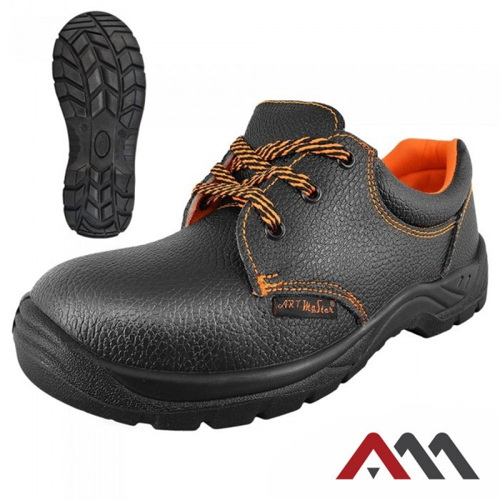 Робочі мешти з пресованої шкіри з металевим носком. 45 Київ - фото 1