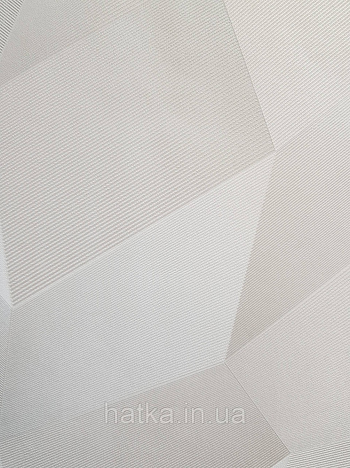 Шпалери метрові вінілові на флізеліні Sintra Vila геометрія фігури 3д бежеві сріблясті 534618 Київ - фото 3