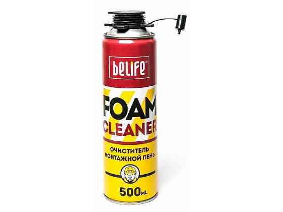 Очищувач монтажної піни 500мл FOAMCLEANER ТМ BE LIFE Solmir Київ