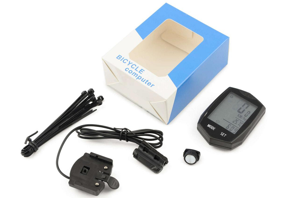 Велокомп'ютер підсвічуванням (mod:-515A) (сірий) з Мукачево - фото 1