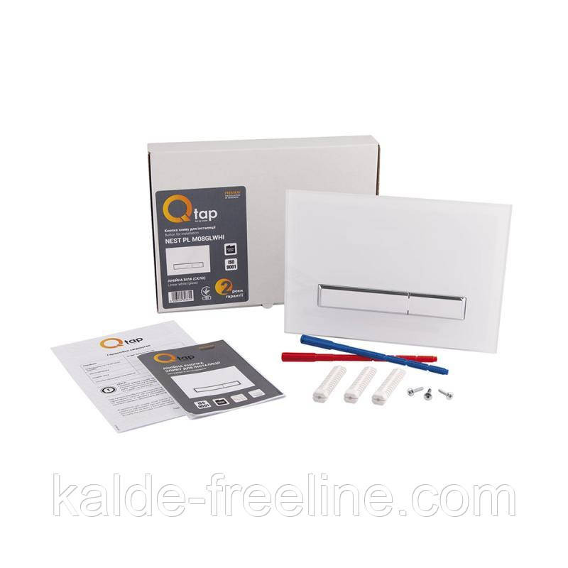 Панель змиву для унітаза Qtap Nest QT0111V1105GW Харків - фото 5