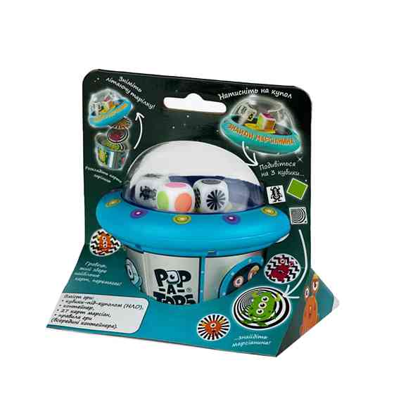 Настільна гра "Pop-A-Tops: Знайди марсіанина" FGS62 українською мовою Вінниця