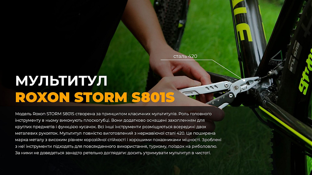 Мультитул Roxon Storm S801S Київ - фото 6