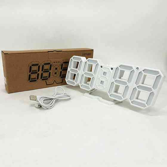 Настольные электронные часы с крупными цифрами, Часы настольные классные LED DX-70 Киев