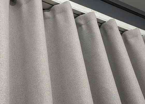 Преміум шторна тканина blackout 100%, двостороння, колекція “ASHEN NIGHT” колір тауп 1847ш Київ