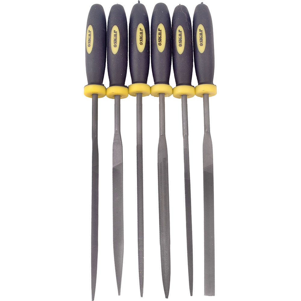 Набір надфілей 6 шт 140 мм SIGMA (4409811) Київ - фото 1