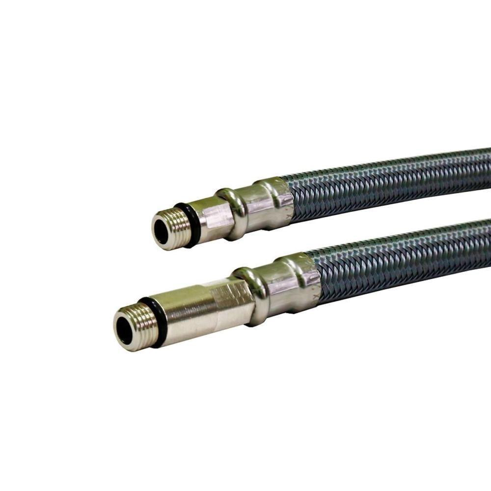 Шланг для води SANTAN антикорозія M10х1/2'' 30см, комплект 2 шт. Харків - фото 2