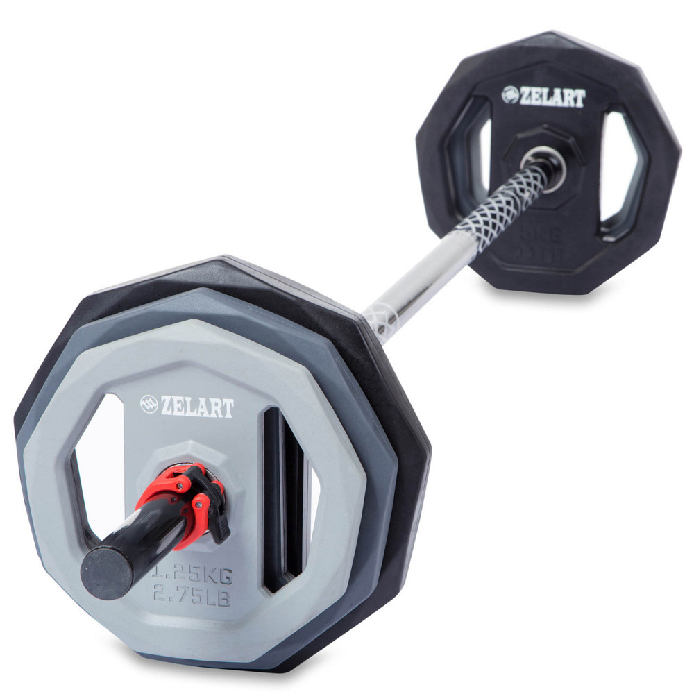 Штанга для фітнесу й аеробіки на 17.5 кг Zelart 0926 довжина-1,4 м 30 мм Київ - фото 1