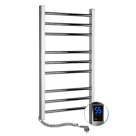 Полотенцесушитель электрический NAVIN Классик Квадро 500х800 Sensor с таймером, левый 10-016153-5080 Киев