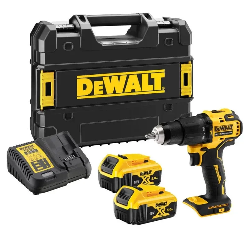 Дрель-шуруповерт аккумуляторная бесщёточная ударная DeWALT DCD709P2T Коломыя - изображение 1