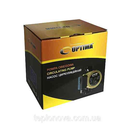 Насос циркуляційний Optima OP25-80 180 мм + гайки, + кабель із виделкою! Чернівці