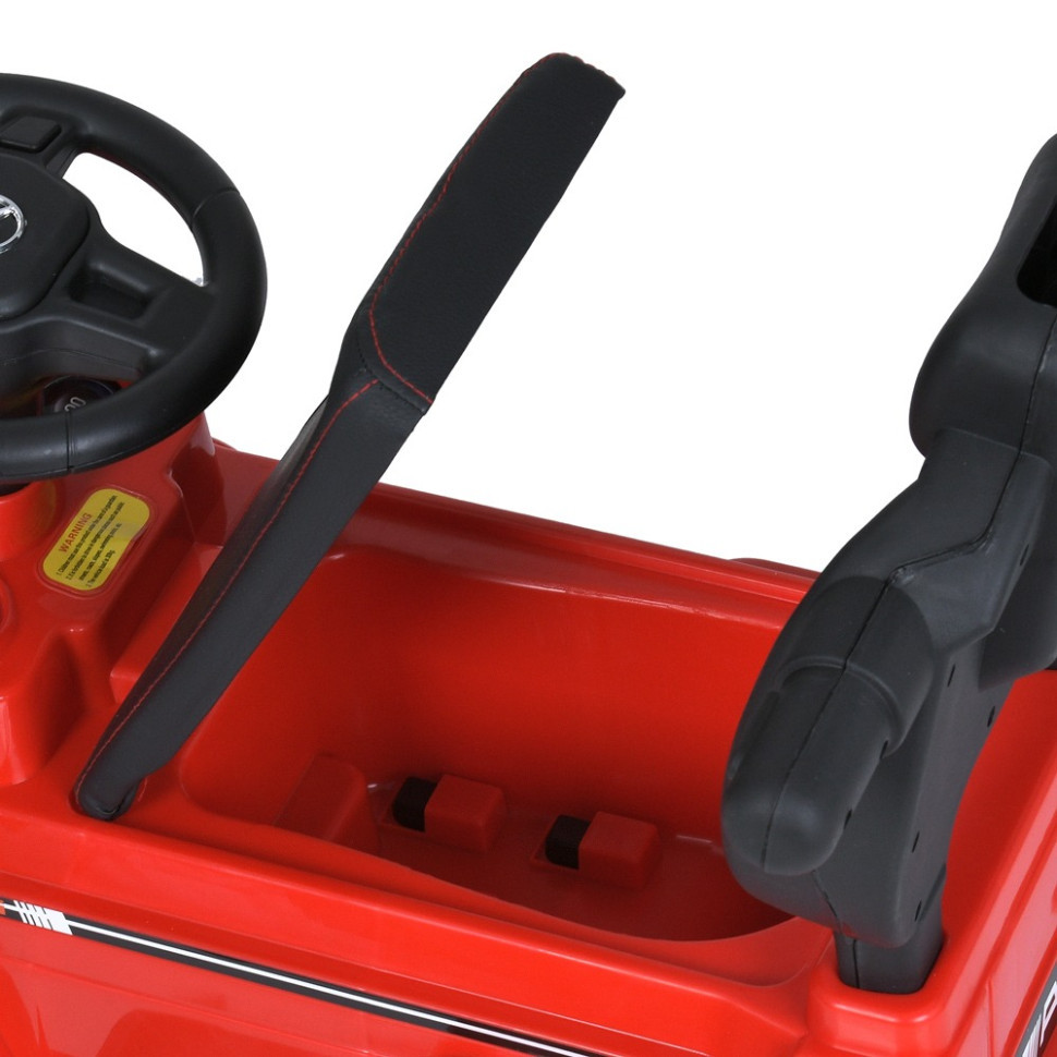 Дитяча каталка-толокар M 5043L-3 червоний, з батьківською ручкою Вінниця - фото 4