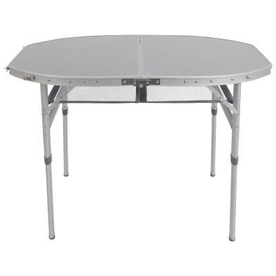 Туристичний стіл Bo-Camp Premium Oval 100x70 cm Grey (1404424) (DAS303284) Вінниця - фото 1
