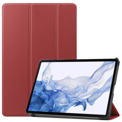 Чехол для планшета BeCover Smart Case Samsung Galaxy Tab S10 Plus (SM-X820/SM-X826) 12.4" Red Wine (712239) Винница - изображение 1