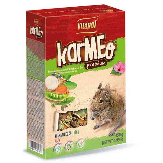 Преміум корм Vitapol Karmeo для дегу, 450 г Київ