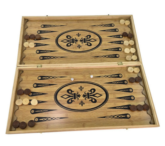 Нарды и шахматы настольные бамбук Киев - изображение 3