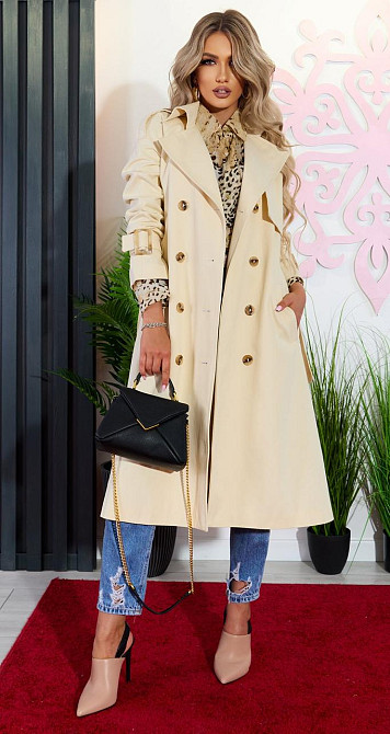 Коттоновий тренч (48) Київ - фото 1