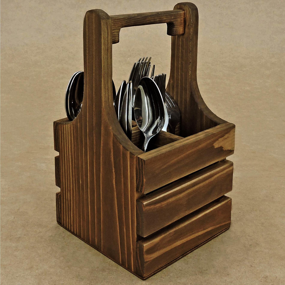 Підставка для столових приладів "Пайлаф" капучино Миколаїв - фото 1