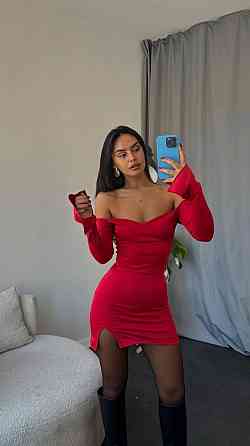 Женское облегающее мини платье с открытыми плечами микродайвинг Одесса