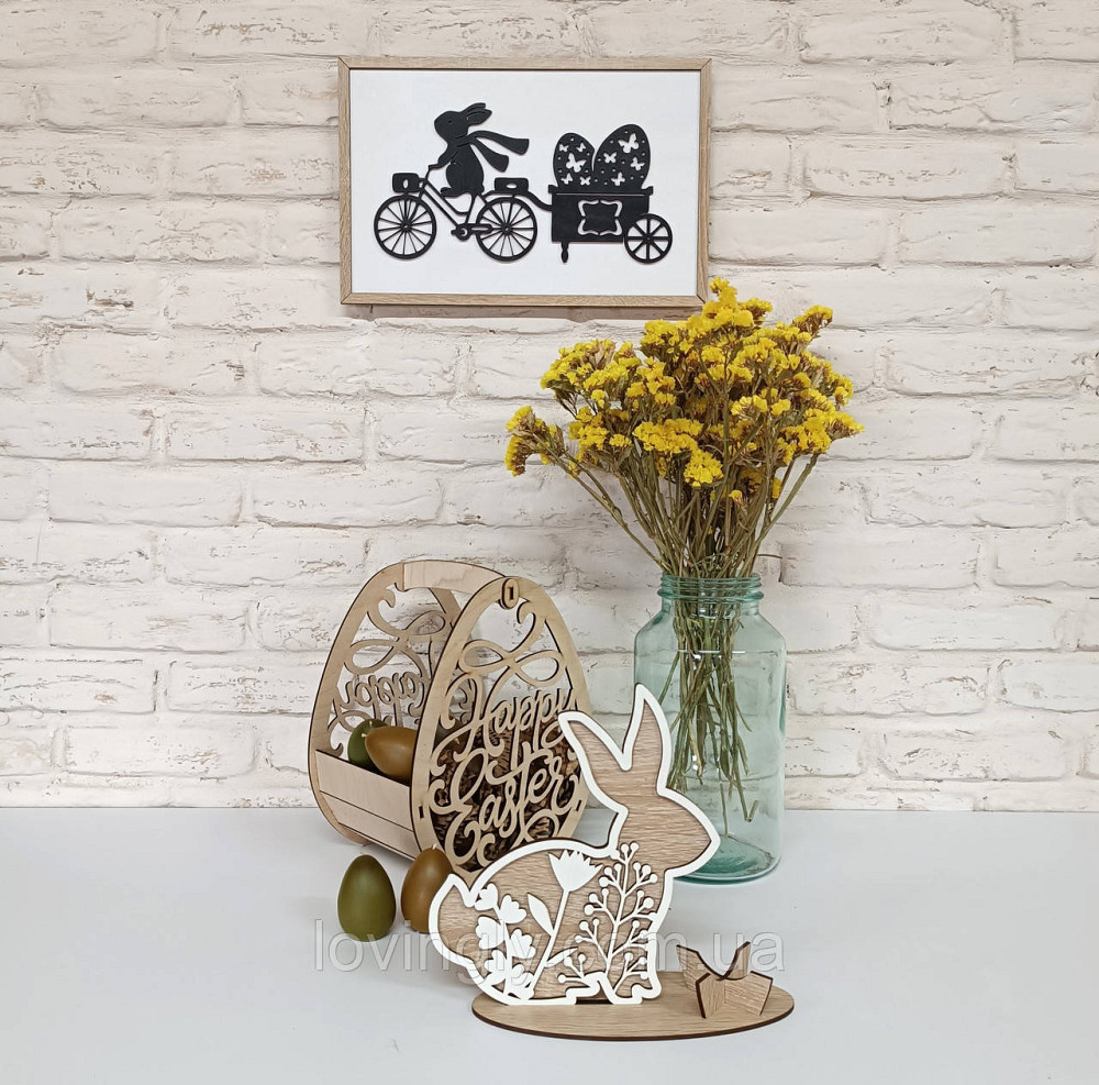 Объемная пасхальная картинка для праздничного декора 33*22см Ирпень - изображение 3