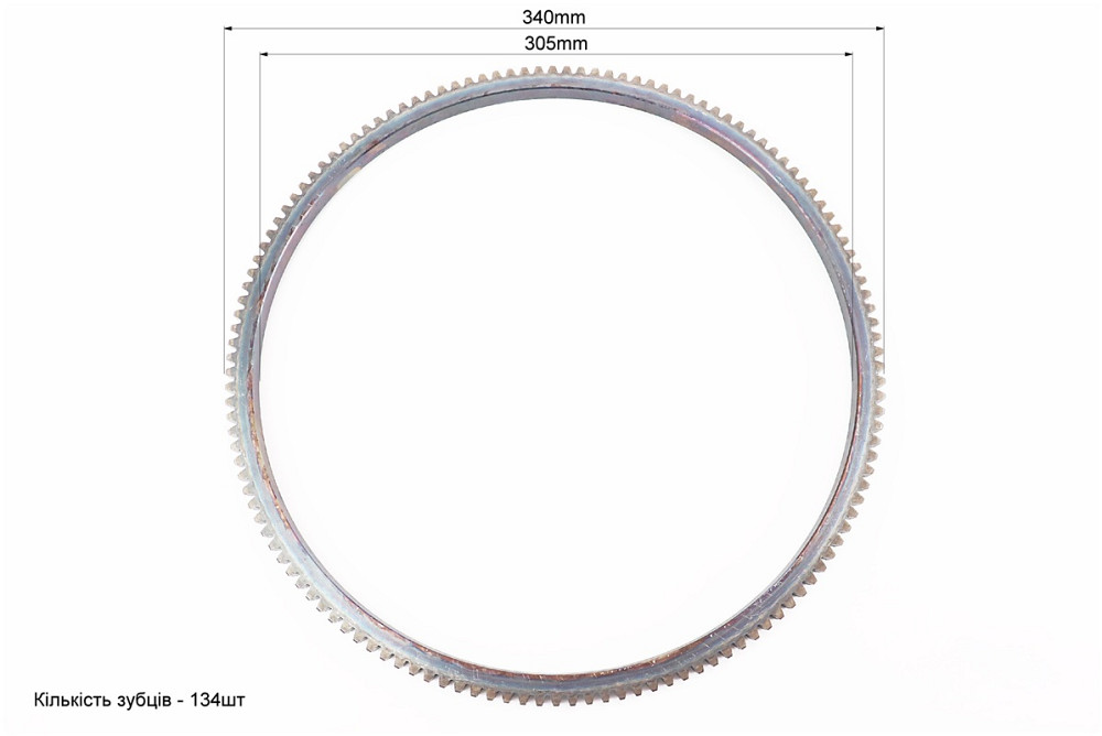 Вінець маховика Z-134, Dвнт.-305mm R175A/R180NM Киев - изображение 2