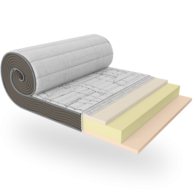 Ортопедический матрас Relаx Roll/Релакс Ролл беспружинный (монолитный блок) ТМ ЕММ 180х190 Харьков - изображение 2