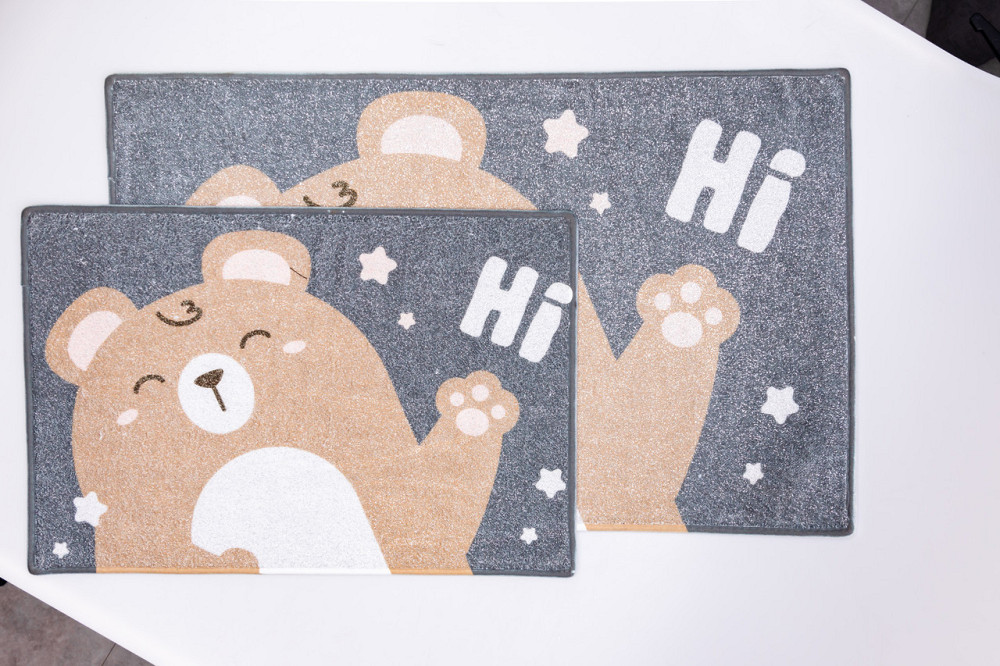 Набір килимків у дитячу кімнату 2 штуки 80*50 см/60*40 см HP-47-7 Київ - фото 2