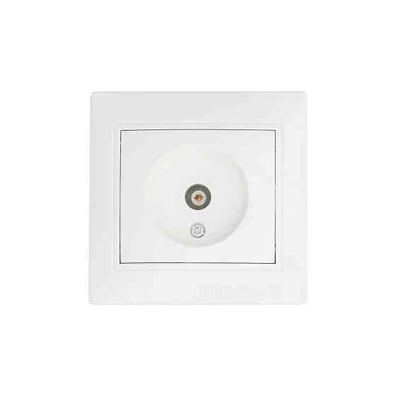 Розетка BW-2009 1-на телевізійна біла Коломия