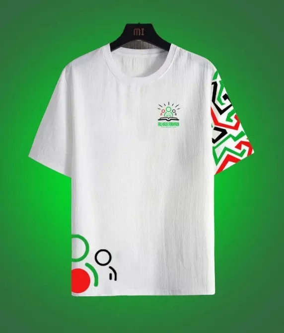 Футболка мужская с принтом  46 Белая 2664091091 Днепр - изображение 1