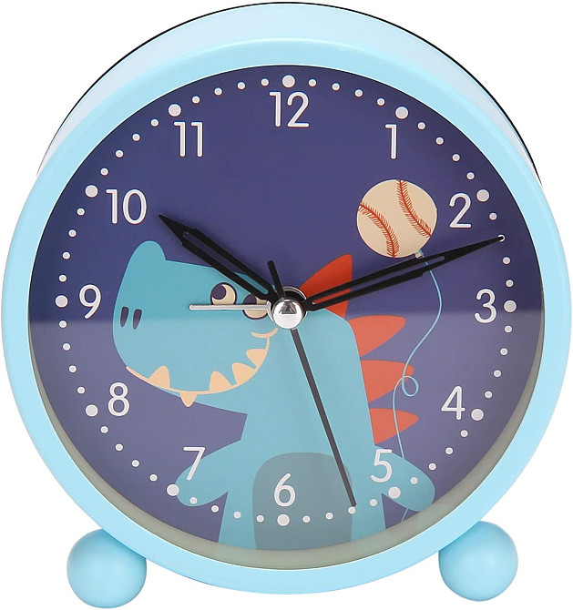 Настільний цифровий годинник з будильникиком та підсвічуванням "Динозавр" Луцьк - фото 1