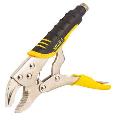 Клещи Sigma зажимные универсальные полукруглые 180мм CrV (4340251) Винница