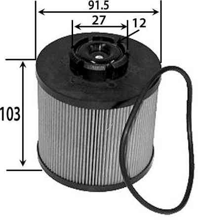 Топливный фильтр Mahle KX67/2D Daimler NFZ Харьков