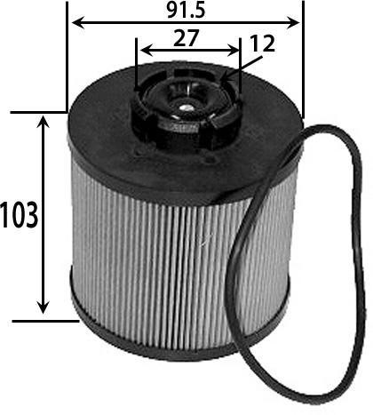 Топливный фильтр Mahle KX67/2D Daimler NFZ Харьков - изображение 1