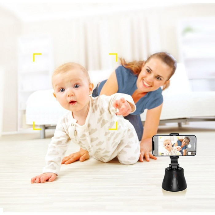 Смарт штатив Baseus 360°AI Following Shot Tripod Head SUYT-B01 (Черный) Николаев - изображение 8