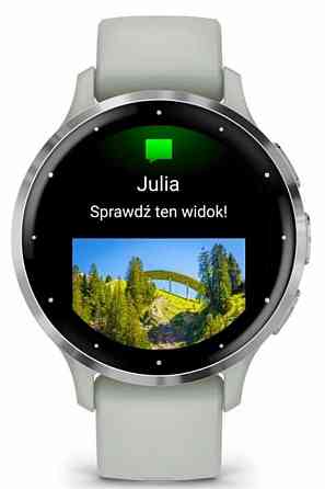 СМАРТ -Часы: Garmin Venu 3S Silver S Steel Bezel w. Sage Gray Case. Харьков