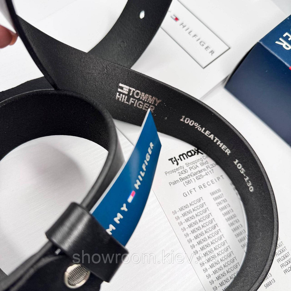 Мужской брендовый ремень из натуральной кожи премиум ТН (071) Киев - изображение 2