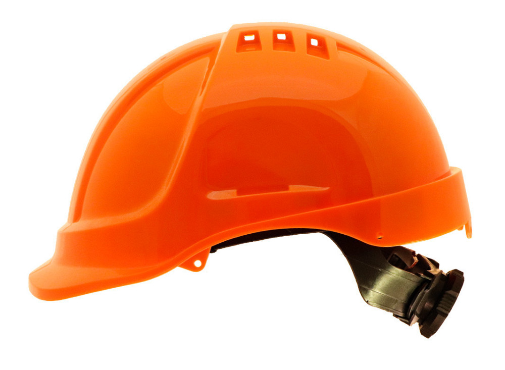 Каска защитная строительная Sizam Safe-Guard 2210 оранжевая Ровно - изображение 2