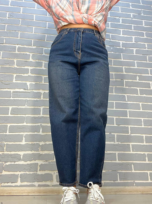 Джинси жіночі Replus 13134 MOM Cindy стрейчеві комфорт, темно-синій, 29, 29, 78 см, 108 см Київ - фото 20