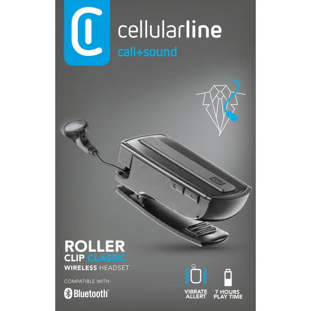 Bluetooth-гарнітура Cellularline Roller Clip Луцк - изображение 2