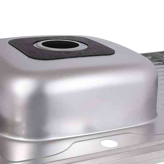 Кухонная мойка Brinex 6080-L 0,6 мм Satin (BRIN6080LSAT06) Киев